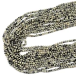 Jaspis dalmatyński kula fasetowana ok. 3mm 