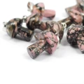 Rodonit zawieszka grzybek ok. 23mm [metal]