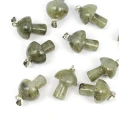 Labradoryt zawieszka grzybek ok. 23mm [metal]