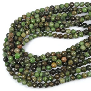 Opal zielony kula gładka ok. 8,5mm
