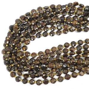 Bronzyt moneta fasetowana ok. 8,5mm