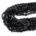 Onyks owal fasetowany ok. 8x10mm