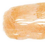 Cytryn układany kula fasetowana ok. 3mm
