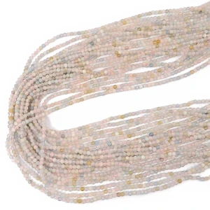 Morganit kula gładka ok. 2,2mm
