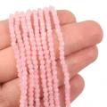 Kwarc różowy kula gładka ok. 3,3mm