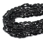 Onyks owal fasetowany ok. 10x14mm