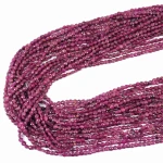 Rubin moneta fasetowana ok. 3,5mm
