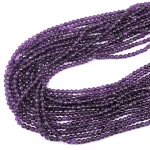 Ametyst kula fasetowana ok. 4,5mm