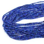 Lapis lazuli kostka fasetowana ok. 2,2x2,2mm