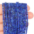 Lapis lazuli kostka fasetowana ok. 2,2x2,2mm