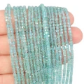 Topaz niebieski kostka fasetowana ok. 2,2x2,2mm