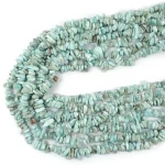Larimar błękitny sieczka ok. 4-12 x 1-5 mm 