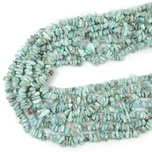 Larimar błękitny sieczka ok. 4-12 x 1-5 mm 
