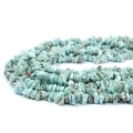 Larimar błękitny sieczka ok. 4-12 x 1-5 mm