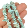 Larimar błękitny sieczka ok. 4-12 x 1-5 mm