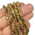 Hematyt złoty sieczka ok.4-6x2-3mm