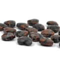 Jaspis brązowy serce fasetowane ok. 14x13 mm [przekładka]
