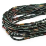 Agat indyjski ciemny patyczek ok. 4x13mm