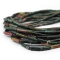 Agat indyjski ciemny patyczek ok. 4x13mm