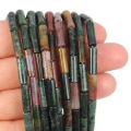 Agat indyjski ciemny patyczek ok. 4x13mm