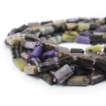 Czaroit walec nieregularny ok. 12-14x7-8mm