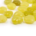 Jadeit naturalny serce wypukłe ok. 11x12 mm [przekładka]