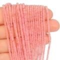Kwarc truskawkowy oponka fasetowana ok. 2x1,5mm