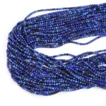 Lapis Lazuli kula fasetowana ok. 2,5mm