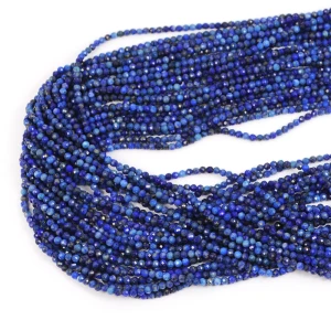 Lapis Lazuli kula fasetowana ok. 2,5mm