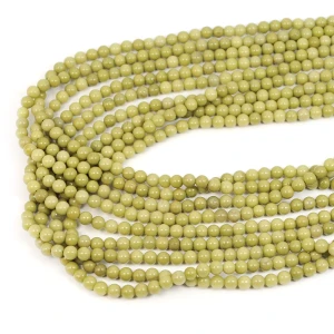 Jaspis matcha kula gładka ok. 4,5mm