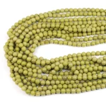 Jaspis matcha kula gładka ok. 6mm
