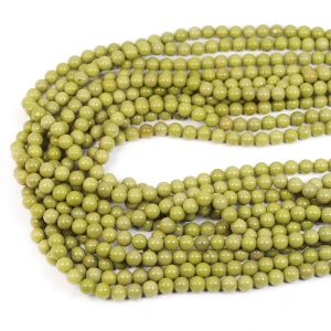 Jaspis matcha kula gładka ok. 6mm