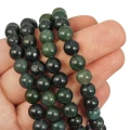 Agat mszysty kula gładka ok. 8mm