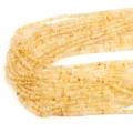 Cytryn oponka fasetowana ok. 4x2,2mm