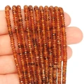 Granat hessonit oponka fasetowana ok. 3,5x1,6mm