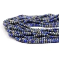 Lapis lazuli oponka fasetowana ok. 4x2,5mm