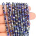 Lapis lazuli oponka fasetowana ok. 4x2,5mm
