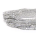 Labradoryt oponka fasetowana ok. 3x1,8mm