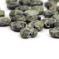 Jaspis kambaba serce wypukłe fasetowane ok. 12x11 mm [przekładka]