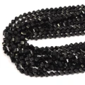 Turmalin czarny bryłka twist ok. 6x5,5mm