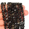 Obsydian złocisty bryłka twist ok. 6x5,5mm
