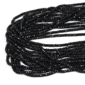 Turmalin czarny oponka fasetowana ok. 3,8x2mm
