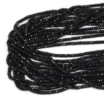 Turmalin czarny oponka fasetowana ok. 3,8x2mm