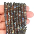 Labradoryt nieregularny talarek ok. 5-6x2-4mm