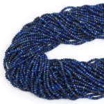 Lapis Lazuli oponka fasetowana ok. 3x2mm