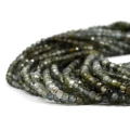 Akwamaryn oponka fasetowana ok. 2,5x2mm