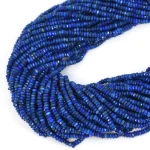 Lapis Lazuli oponka fasetowana ok. 2,8x1,5mm