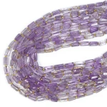 Ametyst nieregularna bryła szlifowana ok. 8,5-11x5-6,5mm