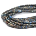 Jaspis cesarski marmurek niebieski patyczek ok. 4,5x13mm