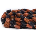 Mix kamieni noc Kairu i piasek pustyni walec nieregularny ok. 11x7mm
